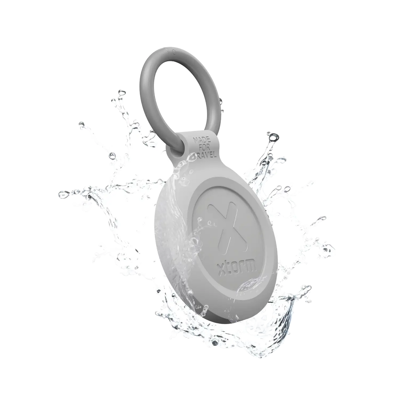 Water-resistant TravelTag - Ash White